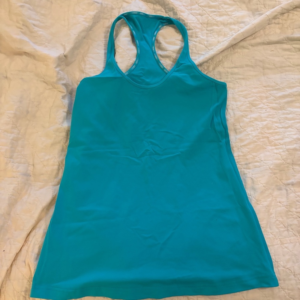 Lululemon Women's Teal Racerback Tank Top